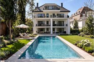 Villa Bassermann: Stilvolle Penthouse-Wohnung mit Parkblick