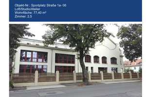 Helle 2,5 Zimmer Loftwohnung mit Einbauküche – Sportplatzstraße 1a, 1259 Dresden – Vorschaubild 1