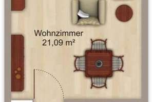Vermietete 1-Zimmer-Wohnung mit Balkon in Bemerode! – Bemeroder Anger 17, 30539 Bemerode, Hannover – Vorschaubild 14