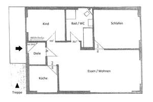 PRAKTISCH: 3+1 Zimmer-Wohnung in Fürth - Braunsbach / Wohnung mieten – 90765 Sack, Braunsbach, Bislohe, Steinach, Fürth – Vorschaubild 11