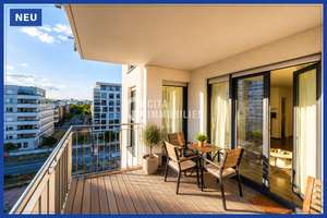 Moderne 2-Zimmer-Wohnung im begehrten Frankfurt-Europaviertel