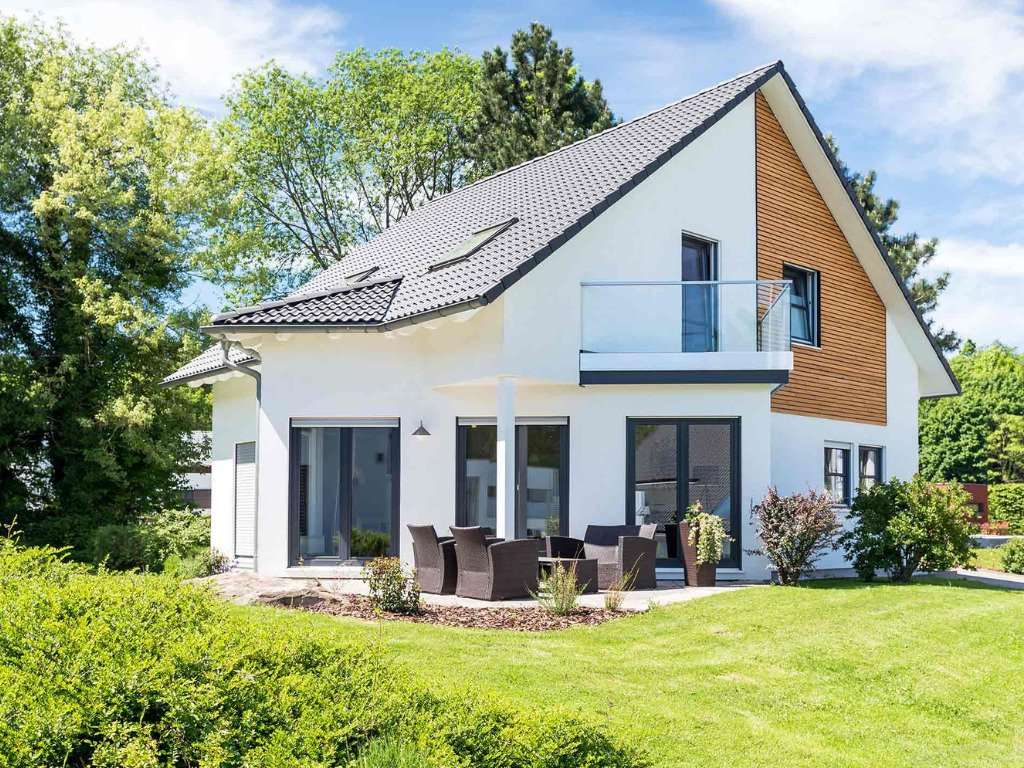 Immobilie in Ellenz-Poltersdorf - Ihr modernes EFH mit Holzfassade  - Bild 0