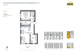 Ganz besondere 3 Zimmer-Wohnung mit großem Südgarten. – Hausenring 9, 70499 Hausen, Stuttgart – Vorschaubild 13