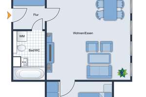 Kaufen, einziehen oder vermieten: Clevere 2-Zimmer-Wohnung mit TG-Stellplatz nahe Hauptbahnhof – Die vollständige Adresse der Immobilie erhältst du vom Anbieter., 76137 Südstadt, Karlsruhe – Vorschaubild 13