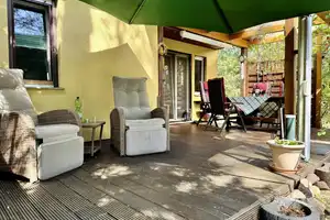 Idylle pur in Zühlslake! Baugrundstück mit Sommerhaus, Bungalow, Saunahütte & Pool im Bestand! – Oberhavel (Kreis) – Vorschaubild 3