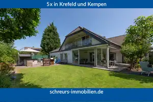 Exklusives Familiendomizil mit Stil, Raum und Charakter in Traumlage direkt am Uerdinger Stadtpark! – Krefeld – Vorschaubild 1