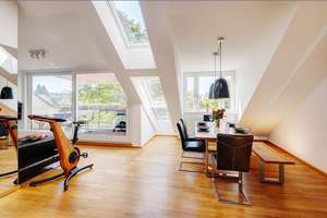 Möbliert: Sonnige Südwest Dachterrasse, modern und ruhig  – Die vollständige Adresse der Immobilie erhältst du vom Anbieter., 81671 Ramersdorf, München – Vorschaubild 1