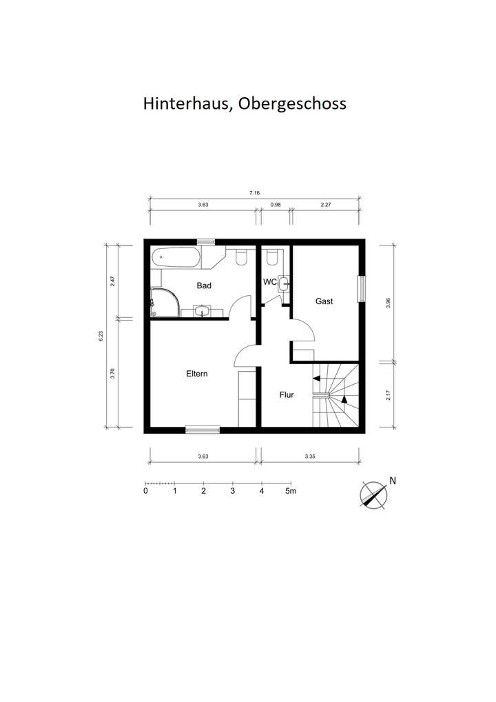 Grundriss HH, OG