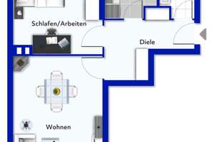 Attraktive 2-Zi.-Eigentumswohnung mit Balkon in zentraler Lage von Berlin-Charlottenburg  – Die vollständige Adresse der Immobilie erhältst du vom Anbieter., 10587 Charlottenburg, Berlin – Vorschaubild 5
