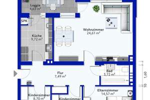 Modernisierte 4-Zimmer-Wohnung mit Balkon und Blick ins Grüne in Trier-Heiligkreuz – Die vollständige Adresse der Immobilie erhältst du vom Anbieter., 54295 Heiligkreuz, Trier – Vorschaubild 12