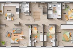 Der massive Bungalow für Familien, die sich Flexibilität wünschen – Die vollständige Adresse der Immobilie erhältst du vom Anbieter., 75245 Neulingen – Vorschaubild 5