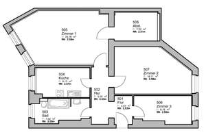 + Pannierstrasse  + Sonnig und ruhig +  3.5 Zi Altbau + Aussicht ins Grüne + optional Balkon – Pannierstrasse  58, 12047 Neukölln (Ortsteil), Berlin – Vorschaubild 14