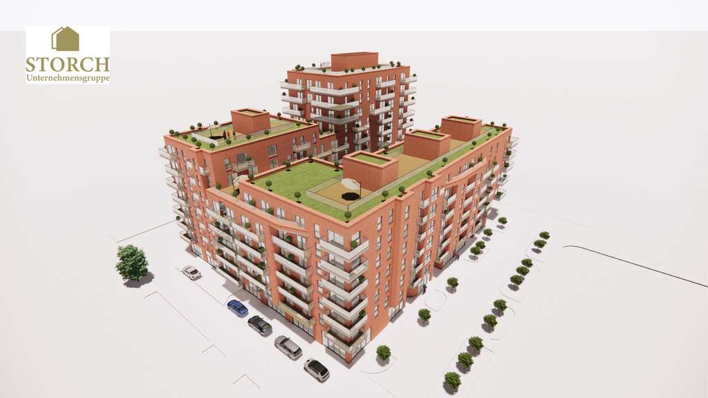 Maritime 2-Zimmer-Neubauwohung mit Süd-Balkon im Baufeld XV KfW 40