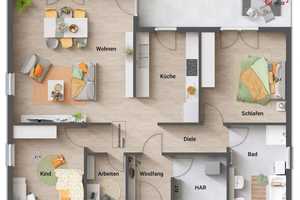 Ein Zuhause zum Verlieben: Erleben Sie Wohnkomfort in Ihrem neuen Winkelbungalow – Nordfriesland (Kreis) – Vorschaubild 18