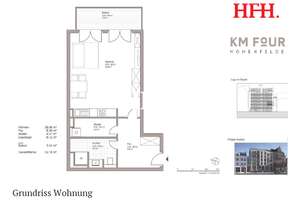Zur Miete: Luxus direkt an der Alster - möblierte 1-Zimmerwohnung – Kuhmühle 4, 22087 Hohenfelde, Hamburg – Vorschaubild 9