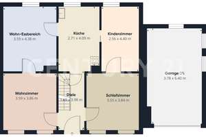 Freistehendes Einfamilienhaus mit Einliegerwohnung und zusätzlichem großem Baugrundstück in Spiesen – Die vollständige Adresse der Immobilie erhältst du vom Anbieter., 66583 Spiesen-Elversberg – Vorschaubild 28