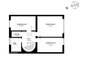 Top energetisches Reihenendhaus mit Energieeffizienzklasse A+ in Laurensberg – Die vollständige Adresse der Immobilie erhältst du vom Anbieter., 52072 Laurensberg (Statistischer Bezirk), Aachen – Vorschaubild 11