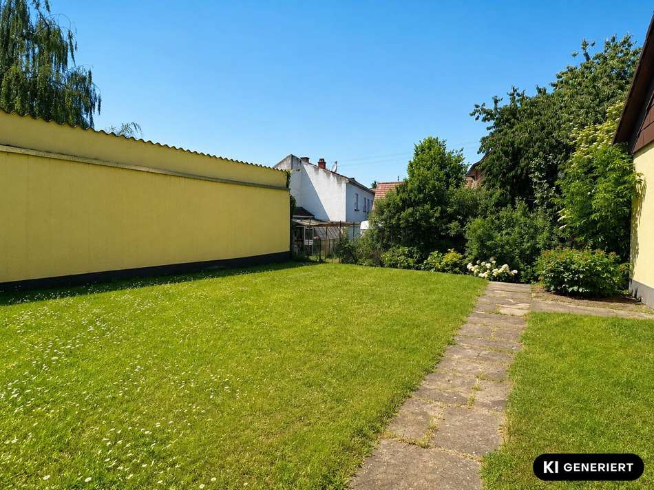 Großzügiger Garten