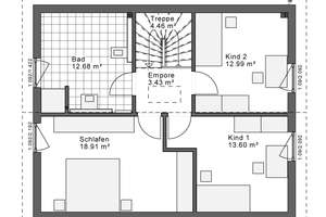 Neubau Erstbezug – Die vollständige Adresse der Immobilie erhältst du vom Anbieter., 33330 Innenstadt-Nordhorn, Gütersloh – Vorschaubild 2