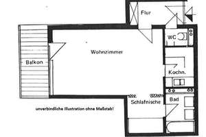 Gemütliche 1-Zimmer-Wohnung mit ca. 48,16 m² inkl. Balkon und Frei-Stellplatz! – Die vollständige Adresse der Immobilie erhältst du vom Anbieter., 73035 Göppingen – Vorschaubild 2