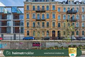 Altbaucharme in Top-Lage – 2-Zimmer-Wohnung am Kanal – Die vollständige Adresse der Immobilie erhältst du vom Anbieter., 4109 Zentrum-West, Leipzig – Vorschaubild 1