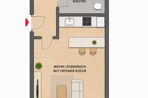 Schöne Wohnung mit Stuck und Terrasse mitten in Friedrichshain – Die vollständige Adresse der Immobilie erhältst du vom Anbieter., 10243 Friedrichshain, Berlin – Vorschaubild 19