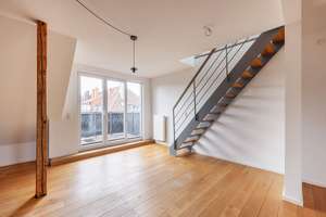 Wohnen mit Charakter: Altbau-Maisonette, offene Küche & SW-Balkon im Dachgeschoss – 48147 Kreuz, Münster – Vorschaubild 8