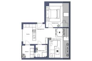 Kapitalanleger aufgepasst: Neuwertige 2-Zimmer-Wohnung in top Lage! – 70435 Zuffenhausen-Mitte, Stuttgart – Vorschaubild 11