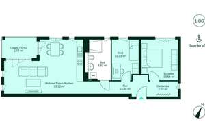 Eigentumswohnung mit Loggia und Fußbodenheizung – Roermonder Straße 76, 52072 Ponttor, Aachen – Vorschaubild 9