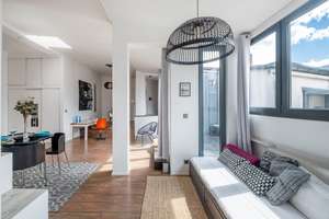 Einzigartiges Dachgeschossloft mit  Terrasse und Kamin im begehrten Wichertkiez – Die vollständige Adresse der Immobilie erhältst du vom Anbieter., 10409 Prenzlauer Berg, Berlin – Vorschaubild 4