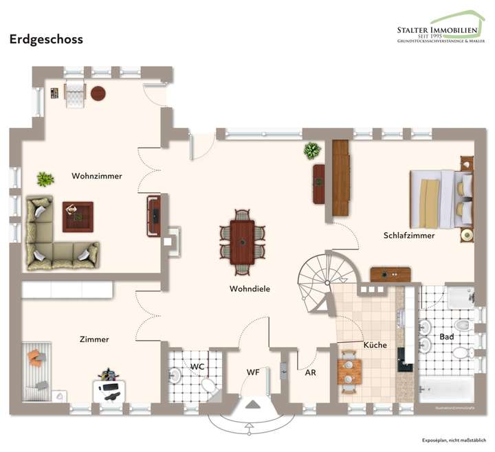 Grundriss Erdgeschoss