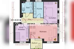 Tauschwohnung: Sonnige 3-Zimmer-Wohnung in Dresden Neustadt – Die vollständige Adresse der Immobilie erhältst du vom Anbieter., 1099 Äußere Neustadt, Dresden – Vorschaubild 5