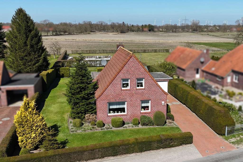 Ländliches Einfamilienhaus in Wittmund-Updorf 