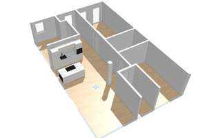 Erstbezug | Moderne 3-Zimmer-Neubauwohnung mit Südwest-Terrasse | 96 m² | EBK & Stellplatz – Am Mühlenweg 9, 72178 Waldachtal – Vorschaubild 2