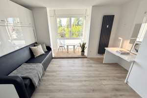 Möbliertes 1-Zimmer-Apartment Münchner Freiheit – kernsaniert, Top-Infrastruktur – Die vollständige Adresse der Immobilie erhältst du vom Anbieter., 80802 Münchner Freiheit, München – Vorschaubild 2