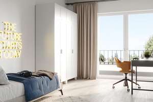 Penthouse | 3-Zimmer-Wohnung mit Dachterrasse und Tiefgaragenstellplatz in modernem Neubauensemble