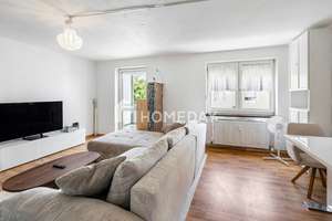 Zuhause im Herzen von Pasing-Obermenzing: Modernisierte 2-Zimmer-Wohnung mit Loggia