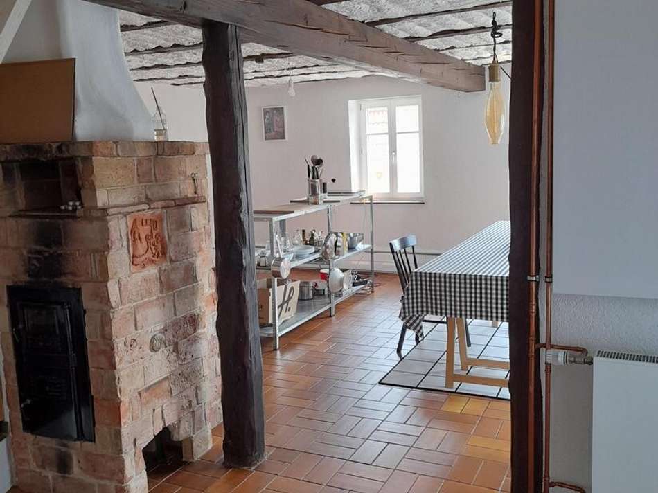 Blick in den Wohn-Essbereich
