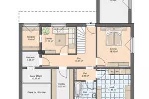Einfamilienhaus mit Gartenhaus, Garage und Carport – Uecker-Randow (Kreis) – Vorschaubild 14