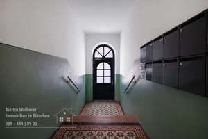 Stilvolle Altbau- Gartenwohnung mit Büro/Laden - Denkmalschutz – Die vollständige Adresse der Immobilie erhältst du vom Anbieter., 80687 Sankt Ulrich, München – Vorschaubild 2