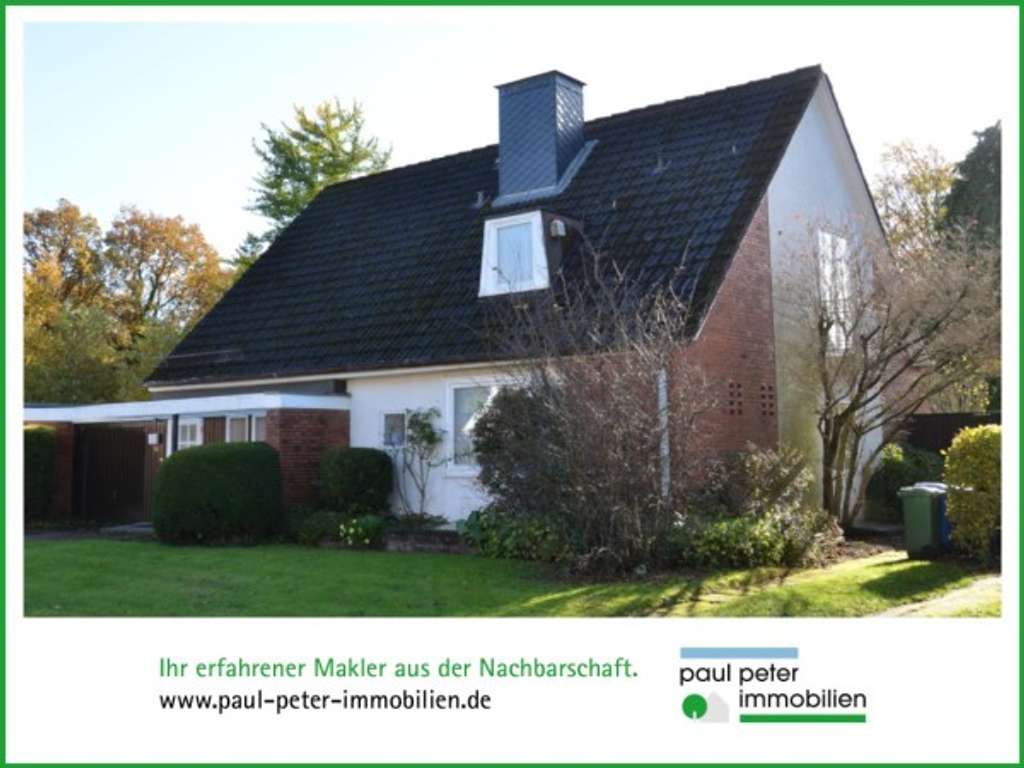 Einfamilienhaus auf schönem Grundstück in ruhigster Lage in Neumünsters beliebtem Malerviertel