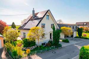 Provisionsfrei* Modernes Einfamilienhaus mit hochwertigem Anbau, Doppelgarage und Pool in Buggingen – Eisenbahnstr. 17, 79426 Buggingen – Vorschaubild 1