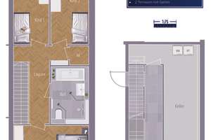 Eine besondere Adresse - Wohnen in einem Haus-in-Haus – Die vollständige Adresse der Immobilie erhältst du vom Anbieter., 40547 Niederkassel, Düsseldorf – Vorschaubild 10