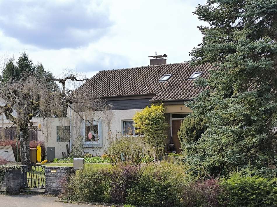 Haus Vorderansicht nah
