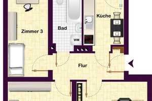 Kein bisschen langweilig! Sonnige Kaßbergwohnung frei... – Hoffmannstraße 24, 9112 Chemnitz – Vorschaubild 7