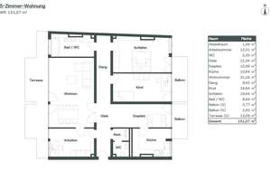 ⓁⓅⒺ Lichtdurchflutete 4,5‑Zimmer-Wohnung mit 3 Balkonen & Einbauküche | Nähe Isar und Herzogpark – Montgelasstraße 33, 81679 Herzogpark, München – Vorschaubild 20