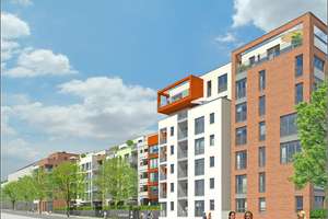 "Ouartis Les Halles" in Düsseldorf-Pempelfort, schicke 2-Raumwohnung mit Parkett in begehrter Lage. – Schinkelstr. 61, 40211 Pempelfort, Düsseldorf – Vorschaubild 3