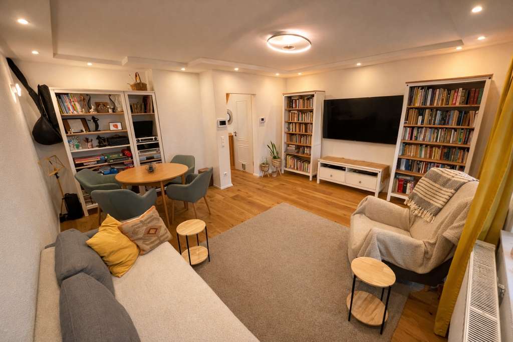 Immobilie in Neckartenzlingen - Kernsaniertes Wohnen und Wohlfühlen: Charmantes Haus  mit Garten und Dachgeschoss - Bild 2