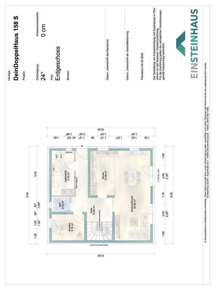 Immobilie in Aschheim - Aktion -25tsd EUR bis 31.03.26 REH in Aschheim-OT inkl. Keller - schlüsselfertig  - Bild 2