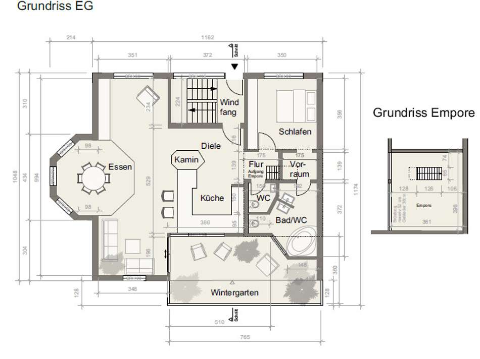 Grundriss EG